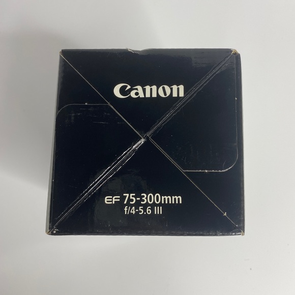 BRAND NEW Cannon DSLR Lens 75-300mm III - Picture 9 of 16